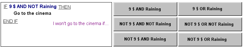 Testing boolean expression, question 7